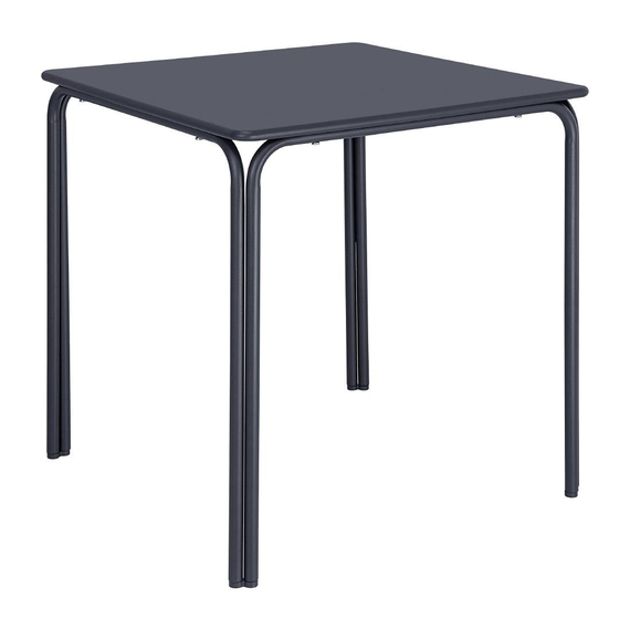 download_sidc-a5.jpg Bolero Adeline Stahl quadratischer Tisch 700mm Schieferblau – Bild 1