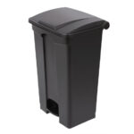 Jantex Küchenpedaleimer schwarz 87L – Bild 2