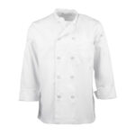 Chef Works Unisex Le Mans Chefs Jacke Weiß L – Bild 8