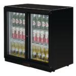 Polar Serie G Barkühlschrank mit 2 Schiebetüren 208L – Bild 3