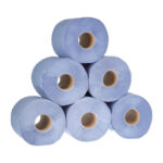 Jantex Handtuchrollen für Innenabrollung blau 2-lagig 120m (6 Stück) – Bild 4