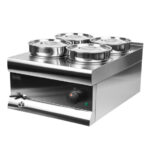 Lincat Silverlink 600 Bain-Marie BS4W 4x 4,5L – Bild 3