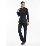 Chaud Devant Monza Damenkochjacke schwarz - XL – Bild 3