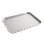Olympia Kristallon Polypropylen Fast-Food-Tablett Grau Klein 345mm – Bild 2