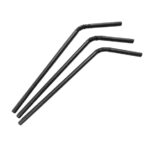 Fiesta Compostable kompostierbare flexible Papierstrohhalme schwarz (250 Stück) – Bild 4