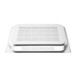 Vogue GN-Behälter Edelstahl 6,5cm GN1/1 gelocht – Bild 6