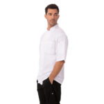 Chefs Works Montreal Cool Vent Unisex-Kochjacke mit kurzen Ärmeln Weiß M – Bild 8