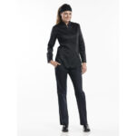 Chaud Devant Monza Damenkochjacke schwarz - XXXL – Bild 2