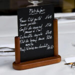 Securit Tischtafel Mahagoni A5 – Bild 4
