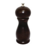 Olympia Salz- und Pfeffermühle dunkles Holz 15,3cm – Bild 3
