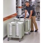 Cambro Verstellbarer Geschirrwagen (12 Stück) – Bild 4