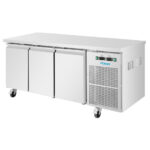 Polar U-Series Drei-Türiger Theken-Kühl-/Gefrierschrank 314Ltr – Bild 3
