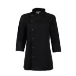 Whites Damen Kochjacke Schwarz Größe L – Bild 8
