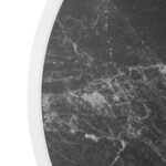 Bolero Fiberglas-Tischplatte, rund, dunkler Granit-Effekt, 580 mm – Bild 3
