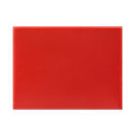 Hygiplas HDPE kleines Schneidebrett rot 300x 225x12mm