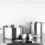 Vogue Edelstahl Sauteuse 20cm – Bild 6