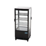 Polar C-Serie Energieeffizienter Kühlschrank mit gebogener Tür Schwarz 86Ltr – Bild 7