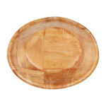 Ovale Holzschale 19 x 25,5cm – Bild 5