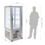 Polar Serie G Kuchenvitrine 400L – Bild 5