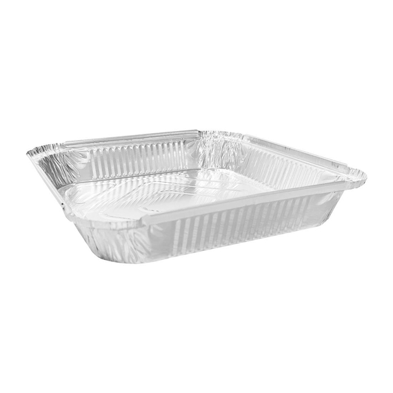 download_upkp-aj.jpg Fiesta Recycelbare flache Folienbehälter, 1580 ml (200 Stück) – Bild 1
