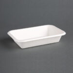 Fiesta Compostable kompostierbare Menüschalen aus Bagasse 45,5cl (50 Stück) – Bild 3