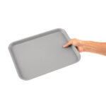 Olympia Kristallon Polypropylen Fast-Food-Tablett Grau Klein 345mm – Bild 5