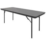 Bolero rechteckiger Klapptisch grau 183cm – Bild 5