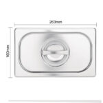 Vogue Deckel für GN-Behälter GN1/9 – Bild 6