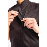 Chef Works Damen Springfield Zip Chefs Jacke Schwarz S – Bild 6