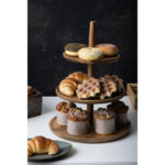 Olympia Akazie 3-stufiger Stand 305(Ø) x 395(H)mm – Bild 9