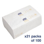 Tork Xpress Extra Soft Multifold Handtuch (2100 Stück) – Bild 6