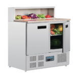 Polar Serie G Pizzakühltisch 2-türig 288L