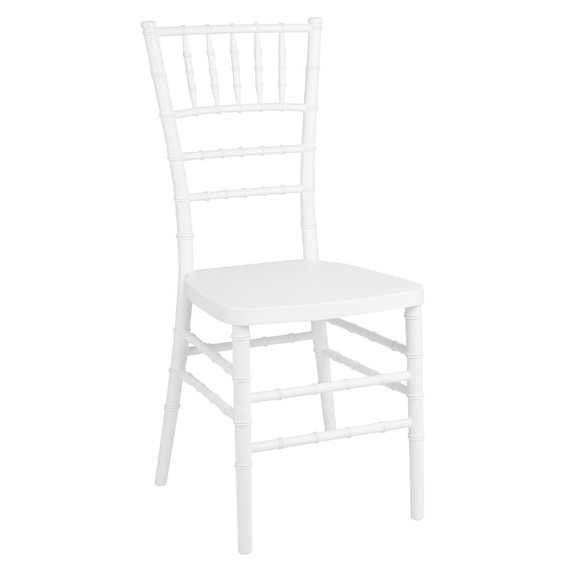 download_v8kw-fg.jpg Bolero Chiavari Polypropylen Stühle Weiß (4 Stück) – Bild 1
