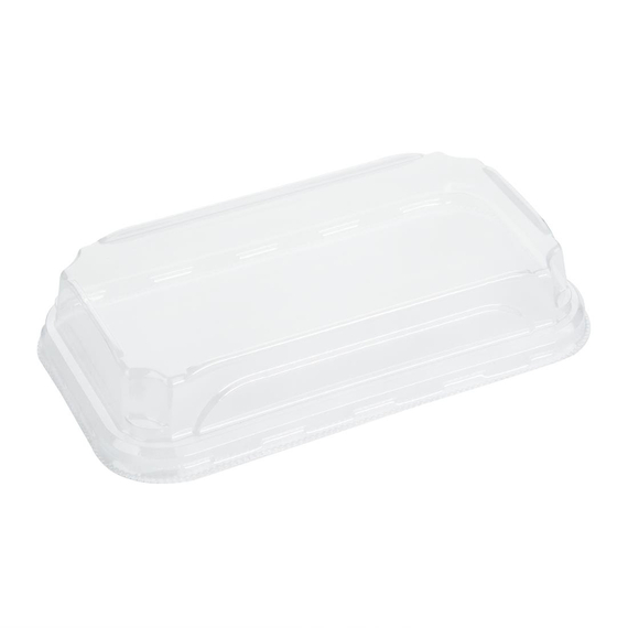 download_vc7s-7k.jpg Fiesta Recyclingfähige PET-Deckel für Sushi-Tablett Nr. 1 (300 Stück) – Bild 1