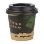 Fiesta Compostable Kompostierbare Deckel für Espressobecher 11,3cl (1000 Stück) – Bild 5
