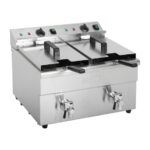 Buffalo Doppel-Induktionsfritteuse 2x 3000W – Bild 2