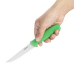 Hygiplas Gemüsemesser Wellenschliff 10cm grün – Bild 2