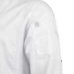 Chef Works Unisex Hartford Leichte Kochjacke Weiß Größe M – Bild 5