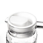 Olympia gewellte Glaskrüge 1L (6Stück) – Bild 6