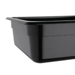 Vogue GN-Behälter GN1/2 schwarz 100mm – Bild 5