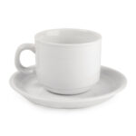 Olympia Linear stapelbare Teetassen 20cl (12 Stück) – Bild 3