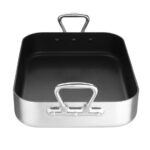 Vogue Non-Stick Bräter Aluminium 40x30x8cm – Bild 5
