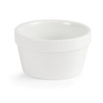 Olympia Whiteware stapelbare Auflaufförmchen 9,5cm (6 Stück) – Bild 2