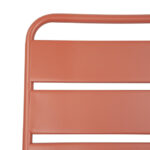 Bolero Terracotta Beistellstühle aus Stahl (4 Stück) – Bild 4