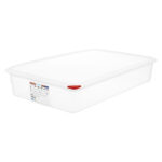 Araven Polypropylen 1/1 Gastronorm Lebensmittelbehälter 13,7 Ltr mit Deckel (4 Stück) – Bild 2