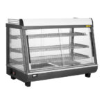 Buffalo beheizte Verkaufsvitrine für Vorder- und Hintertüren 136Ltr – Bild 2