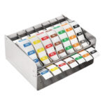 Vogue Etikettenset 2,5cm mit Edelstahlspender