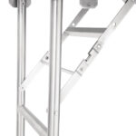 Vogue klappbarer Arbeitstisch aus Edelstahl 1220x610x780mm – Bild 4