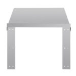 Vogue Wandregal Edelstahl 56x46cm – Bild 6