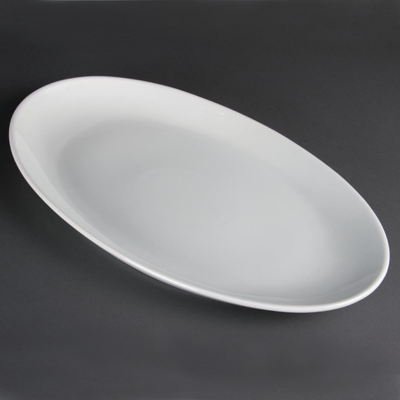 download_w3v7-1s.jpg Olympia Whiteware tiefe ovale Schale 50cm – Bild 1
